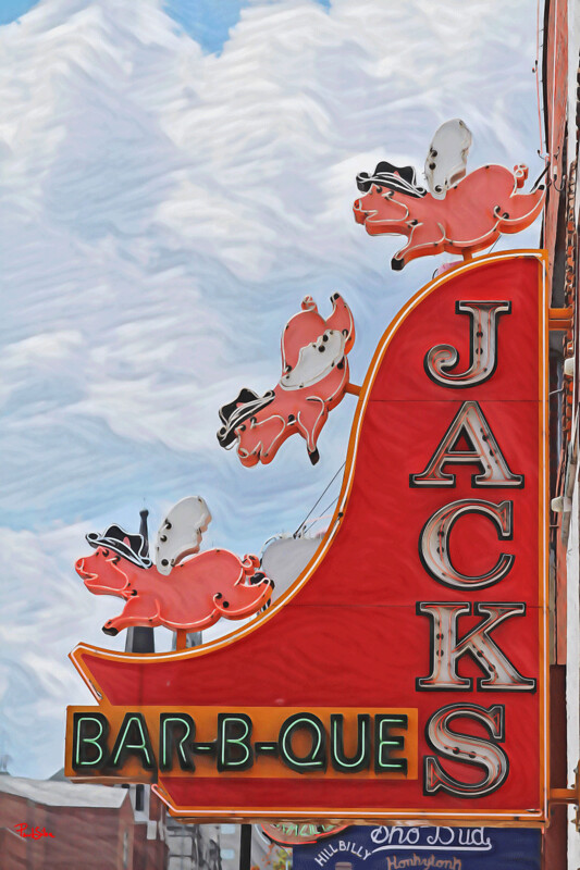 "Jack's BBQ" by Paul Silva