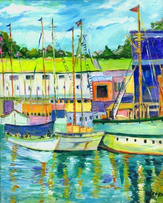 "Shrimp Boats" by Becca