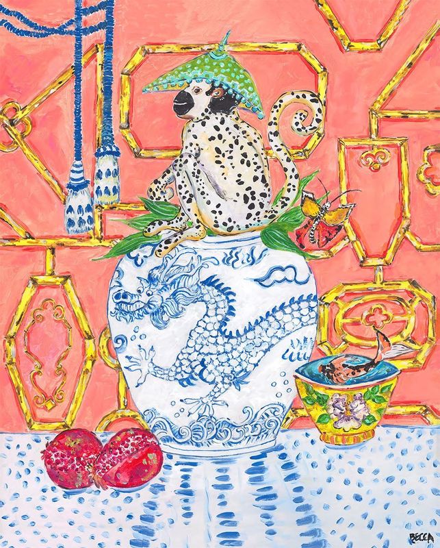 "Spotted Monkey" by Becca