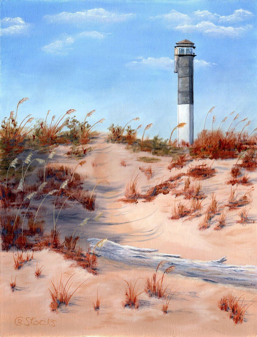 "Sullivans Island Lighthouse" by Charles Stocks