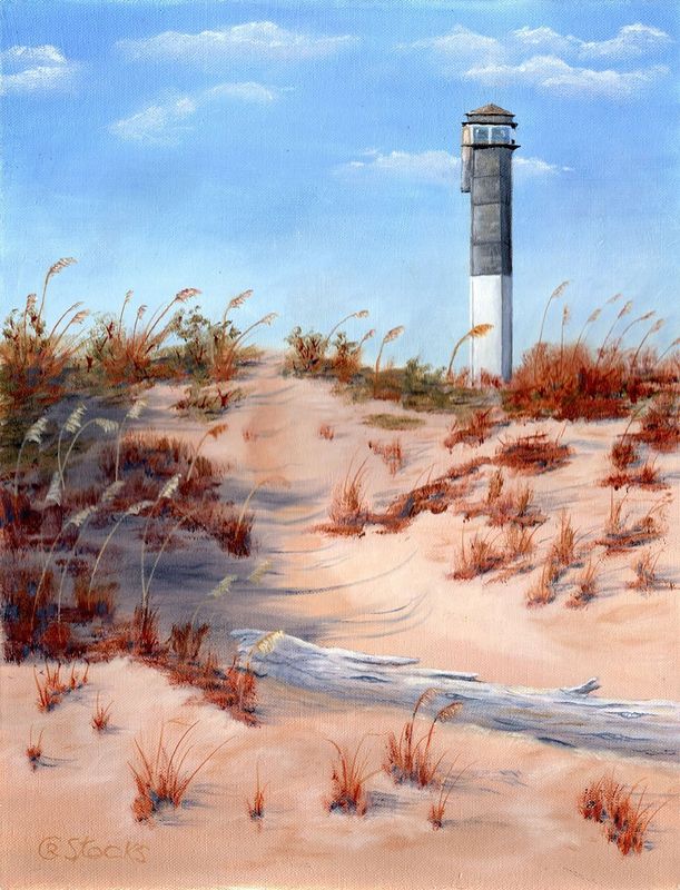 "Sullivans Island Lighthouse" by Charles Stocks