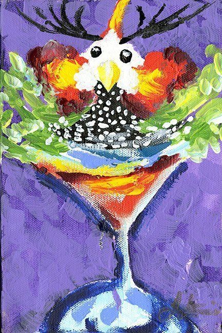 "Purple Chicka-tini" by Madison Latimer