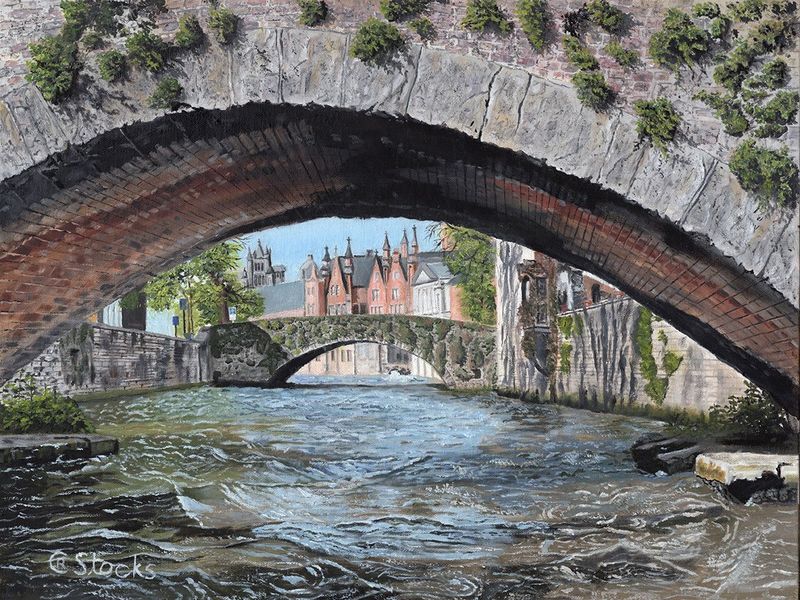 "Brugge Belgium" by Charles Stocks