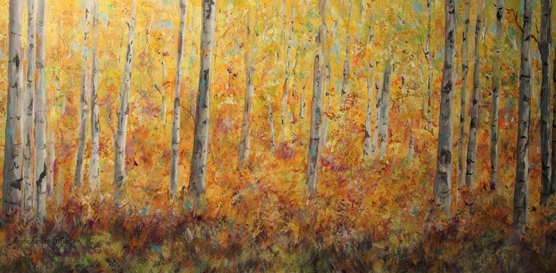 "Golden Aspen" by Norma Martin