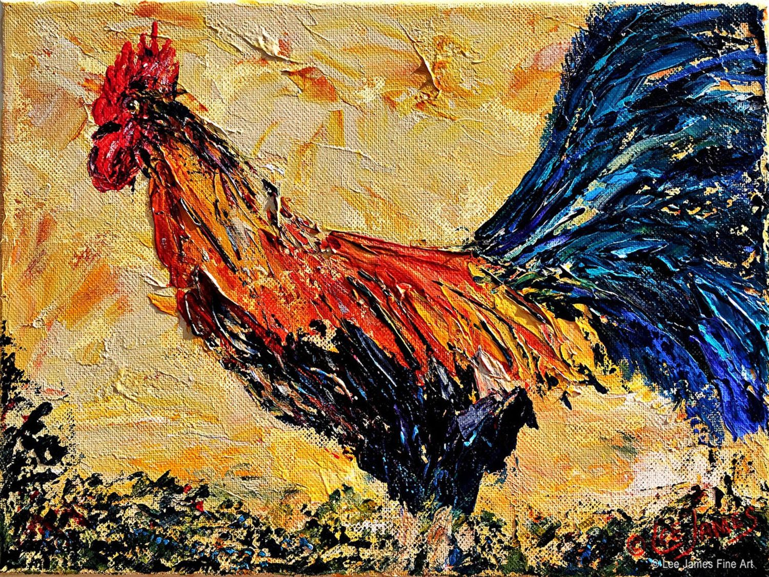 "Rooster Morning"