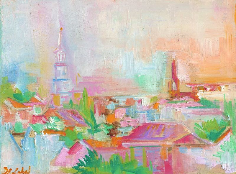 "Charleston Cherry" by Danielle Cather-Cohen