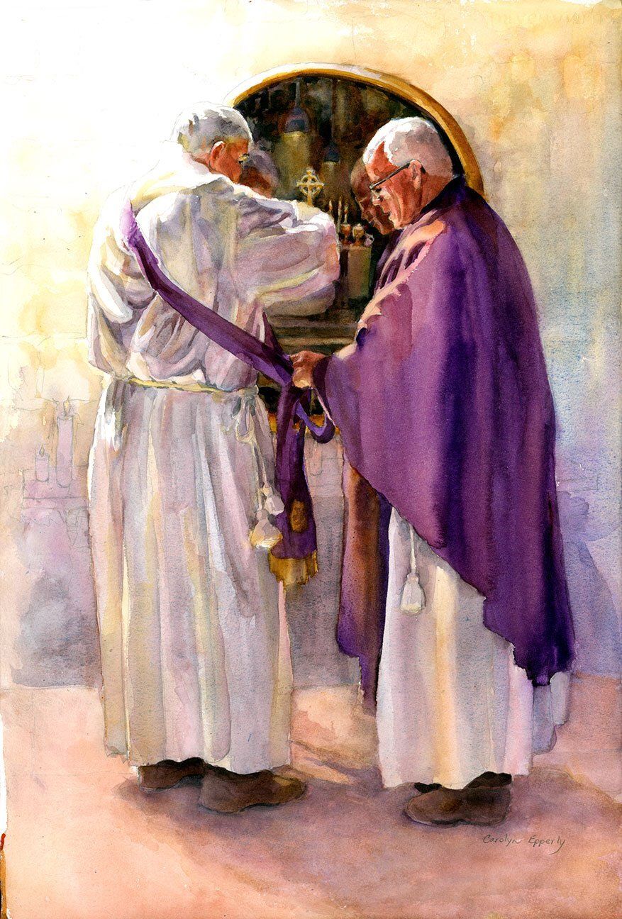 "Two Priests" by Carolyn Epperly