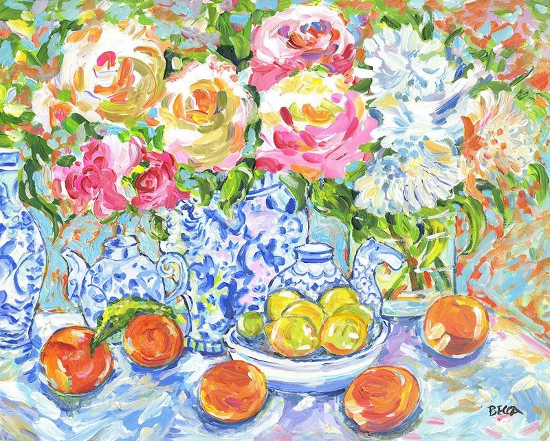 "Bountiful Table" by Becca