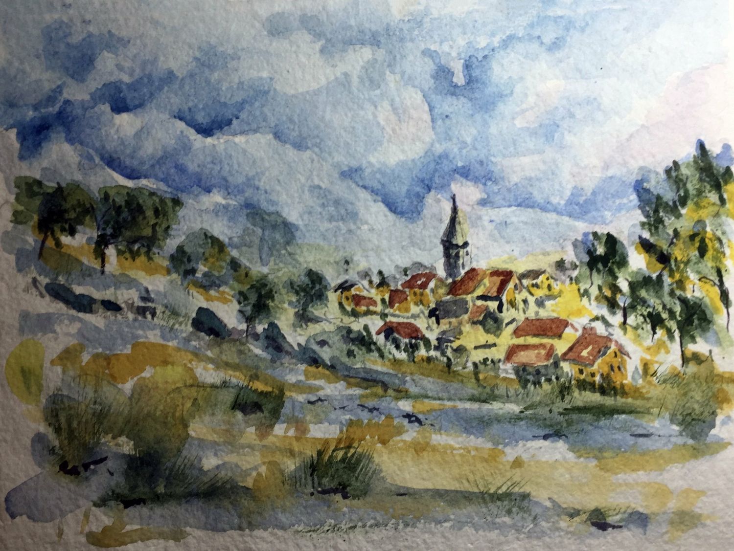 "Village in the Valley"