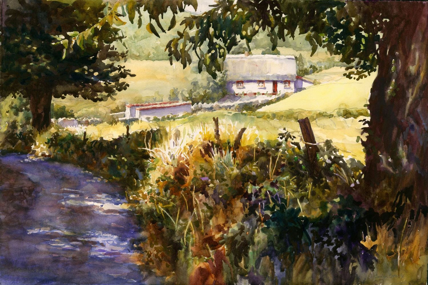 "Country Cottage" by Carolyn Epperly
