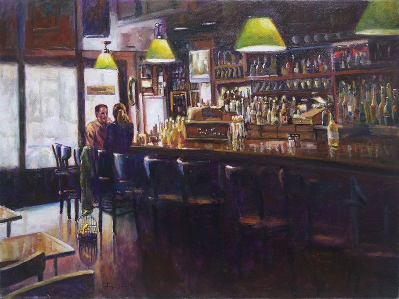 "Canary Pub" by Joyce Hall