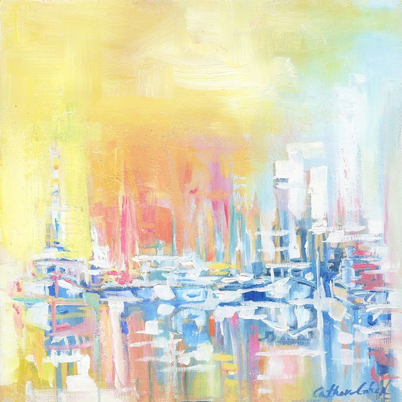 "Boat Study" by Danielle Cather-Cohen