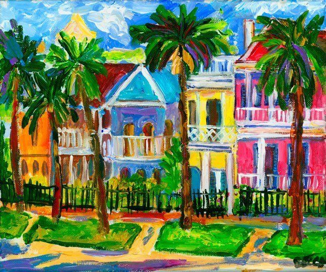 "Charleston Style Houses" by Becca
