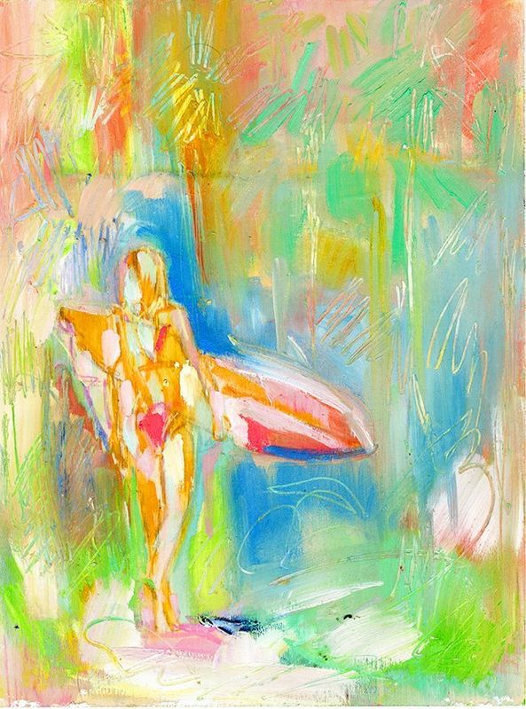 "Surfs Up 005" by Danielle Cather-Cohen