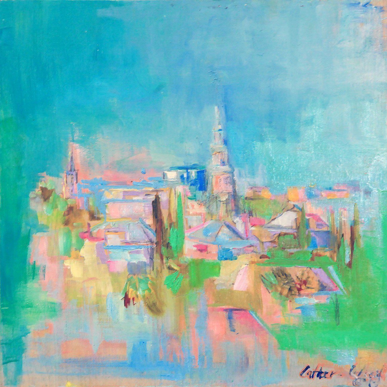 "Charleston Blue" by Danielle Cather-Cohen