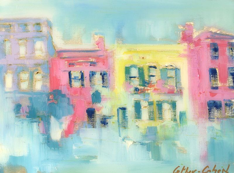 "Rainbow Row" by Danielle Cather-Cohen