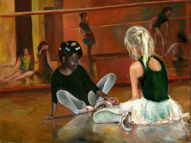 "Salt and Pepper Ballet" by Joyce Hall