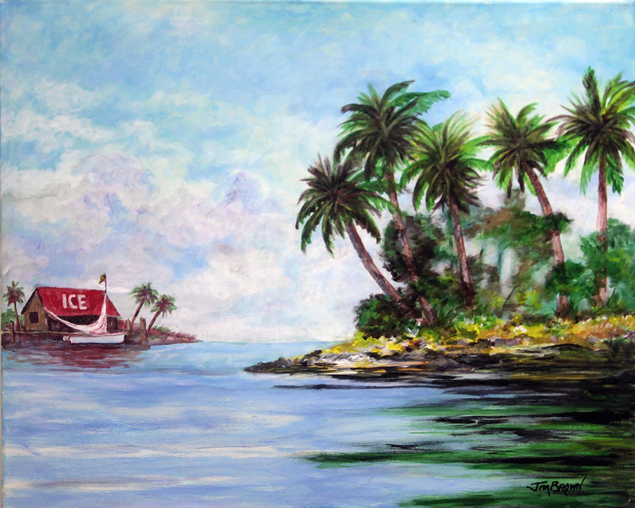 "Ice House Cove" by Jim Brown