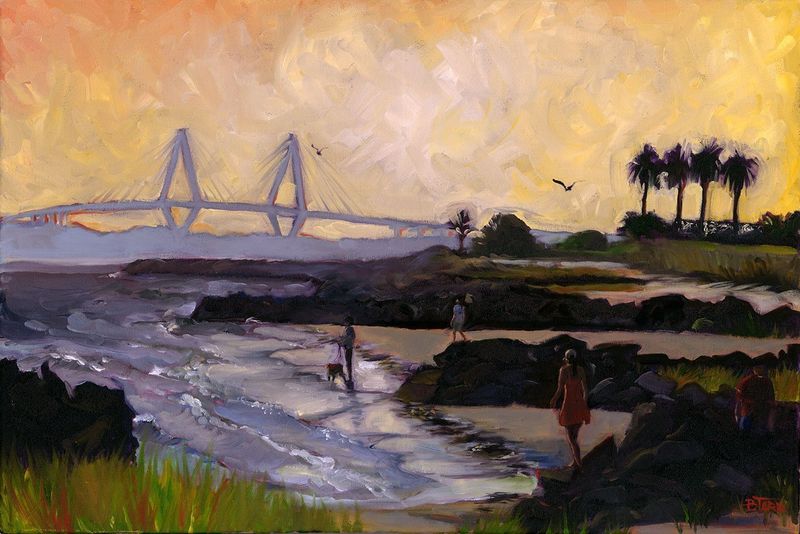 "Bridge from Sullivans Island" by Babs Tarr