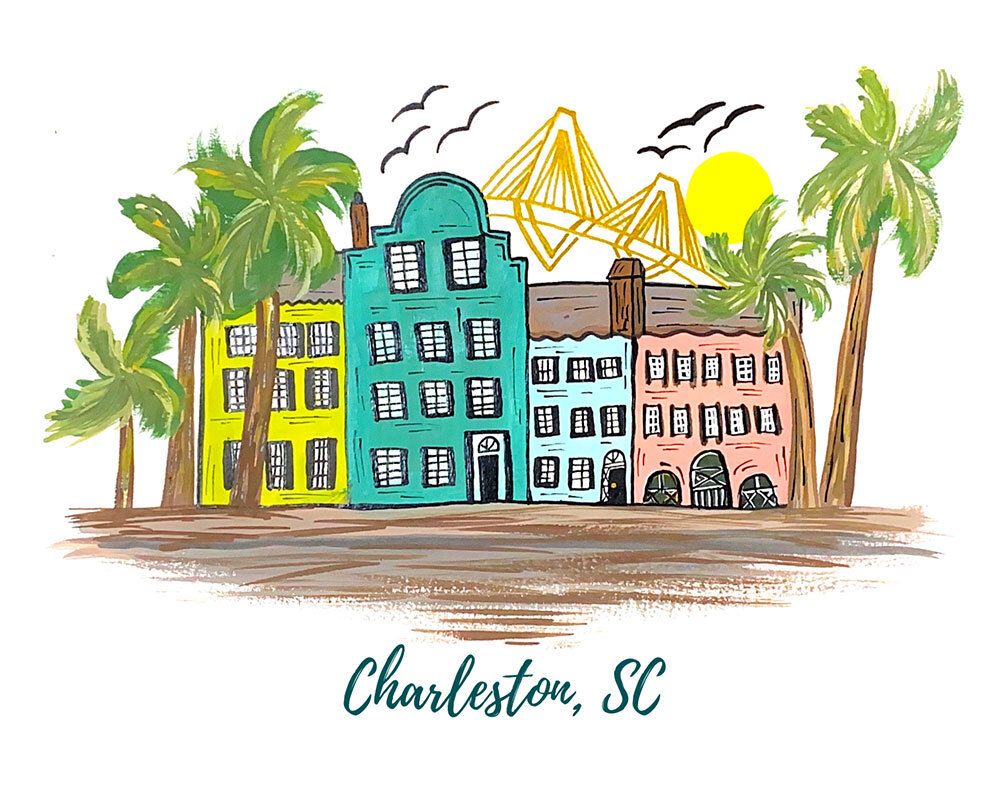 "Charleston, SC"" by Daniela Arenas