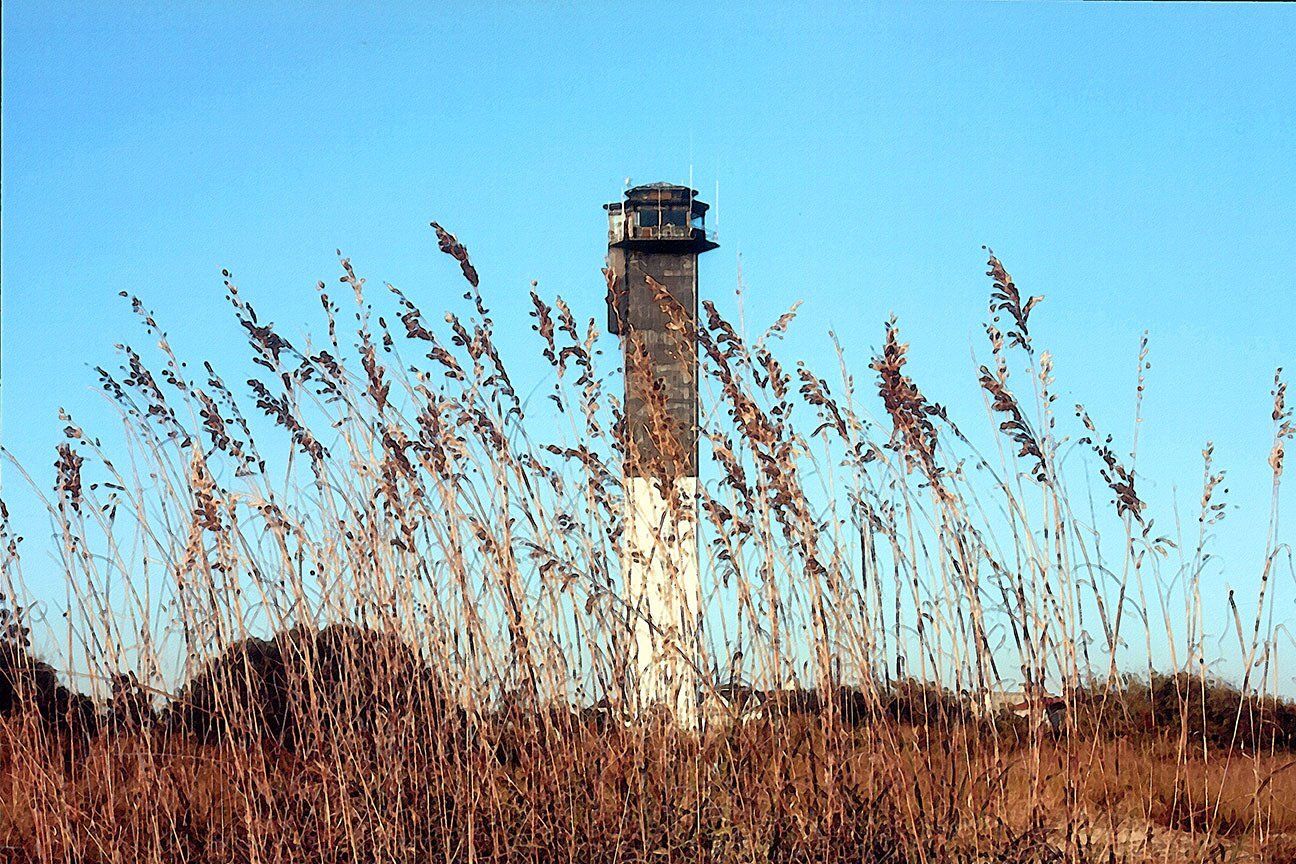 "Sea Oats at Sullivan's Light" by MFox