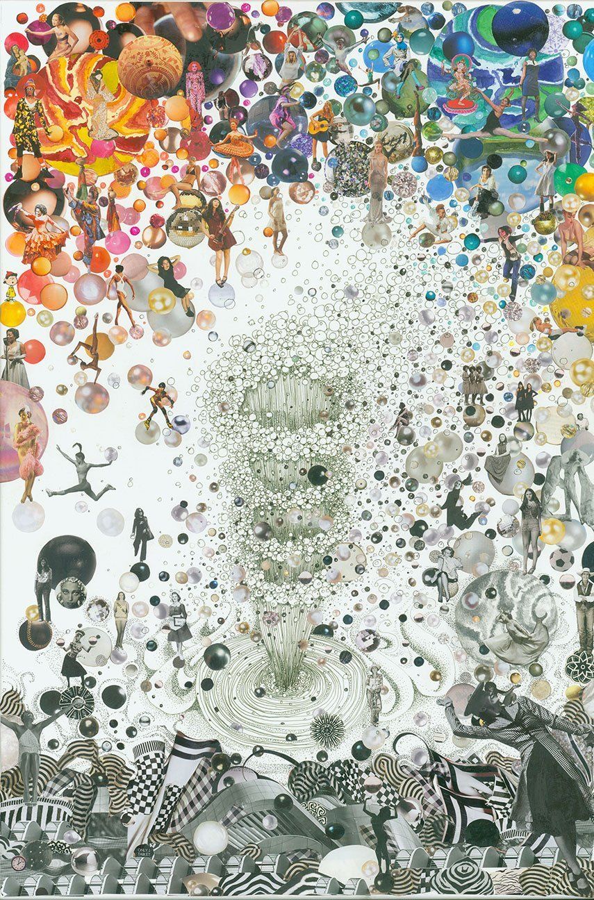 "Girl on a Bubble" by Sharon Bartley