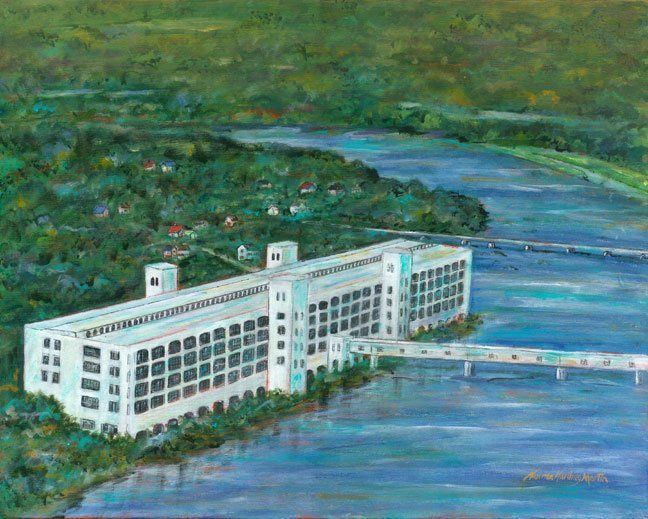 "Old Danville Mill" by Norma Martin