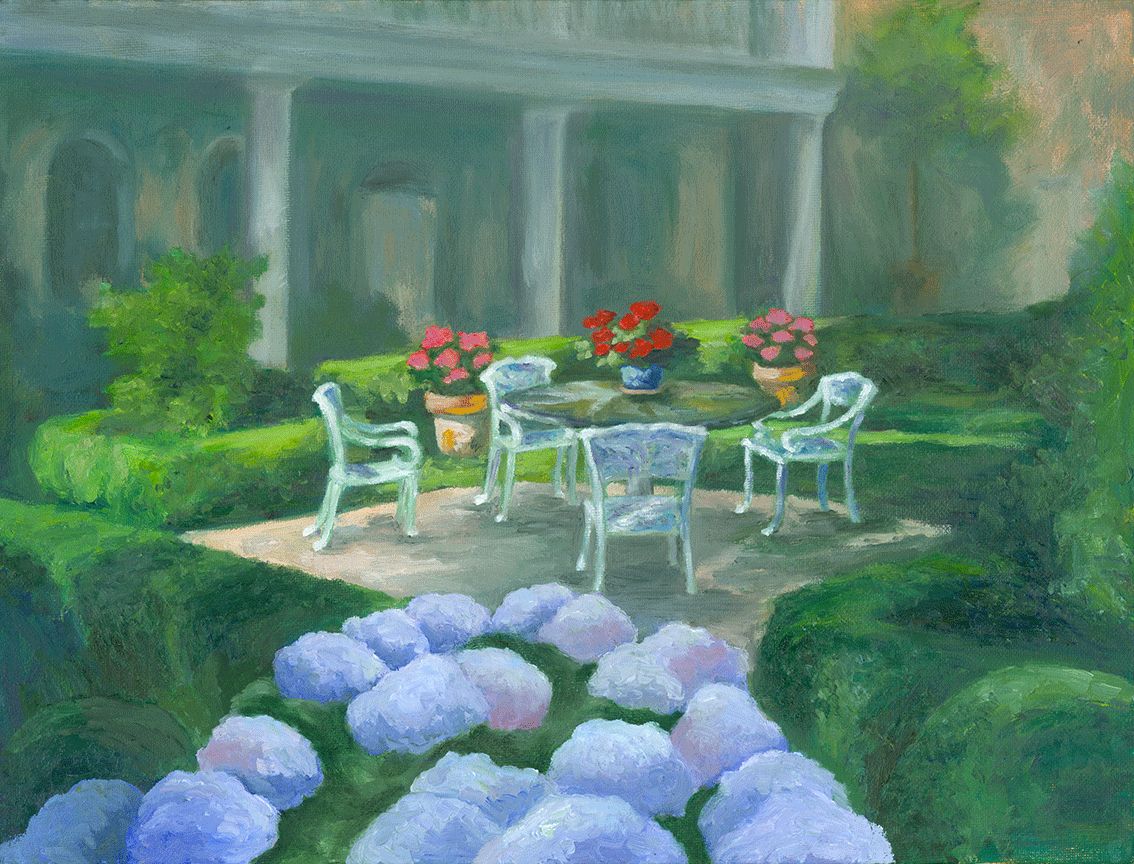 "Church Street Garden" by Laura Thompson