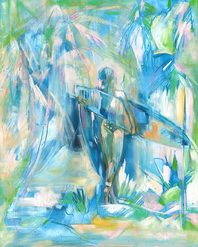 "Surfs Up 231" by Danielle Cather-Cohen