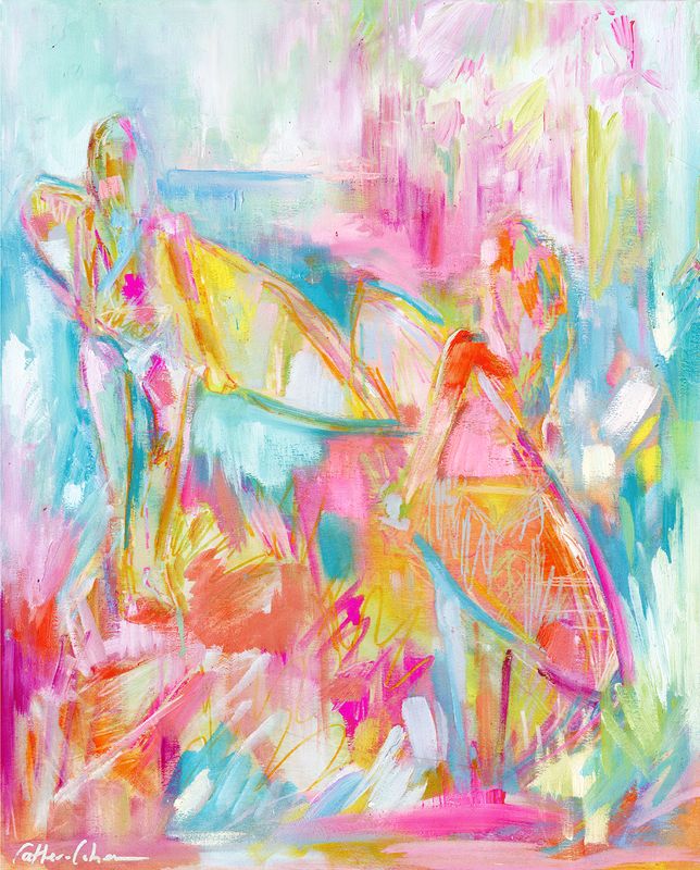 "Surfs Up 015" by Danielle Cather-Cohen