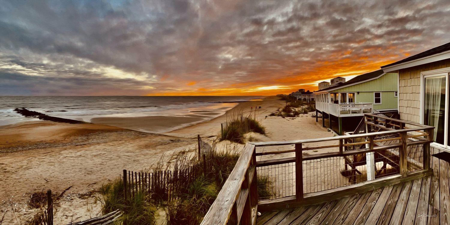 "Fire in the Sky at Edisto"