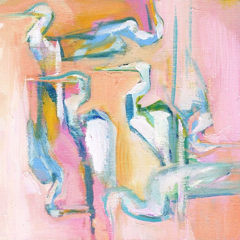 Egrets" by Danielle Cather-Cohen