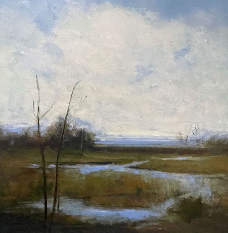 "Winter Creek" by Esther Deen