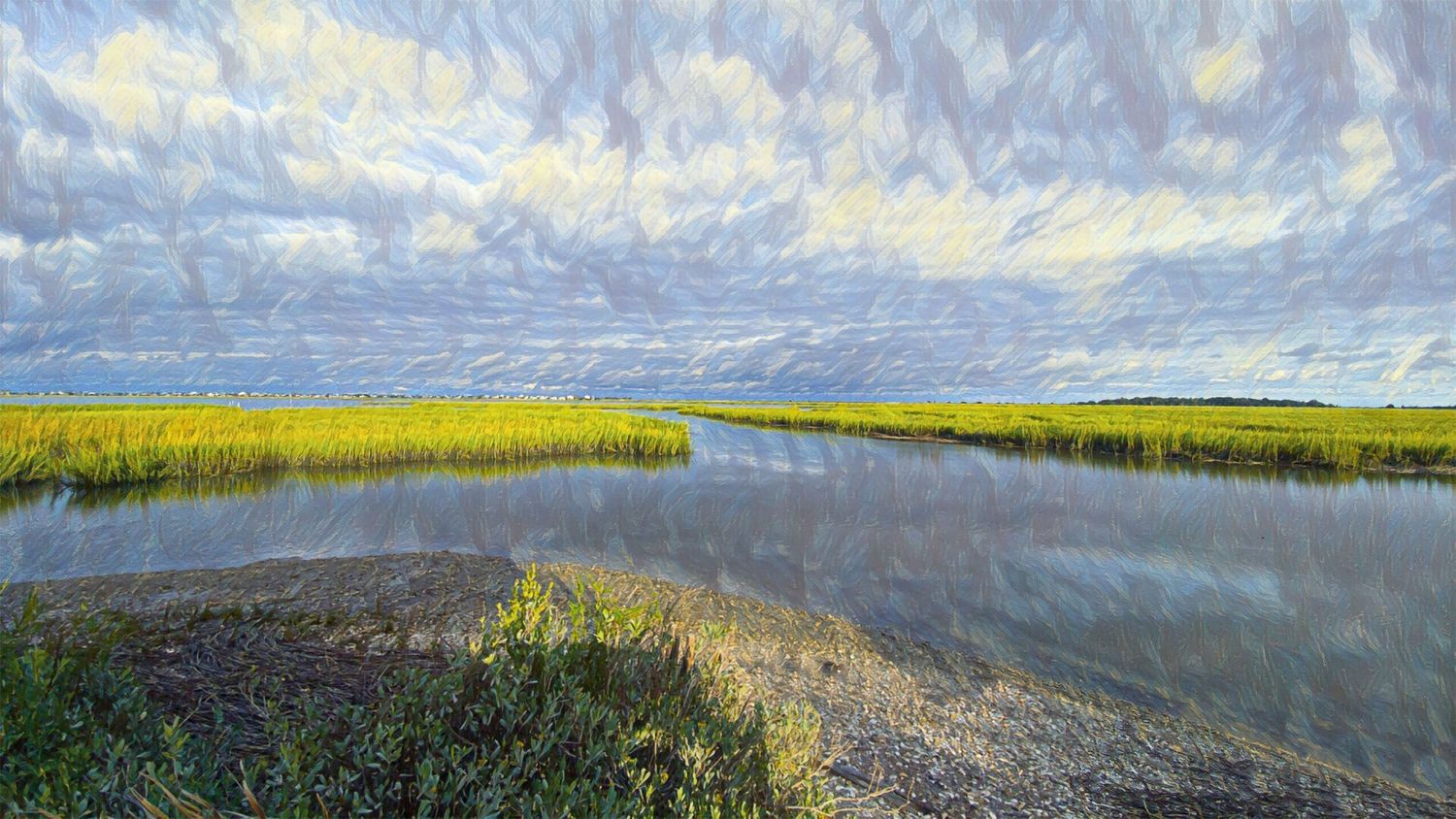 "Inlet Glow" by David Johnson