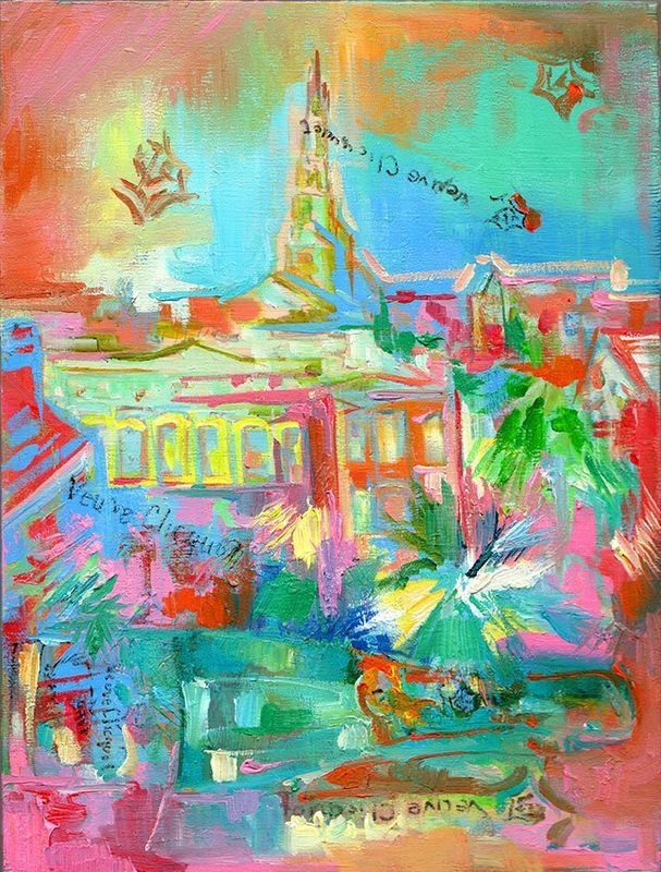 "Charleston French Quarter" by Danielle Cather-Cohen