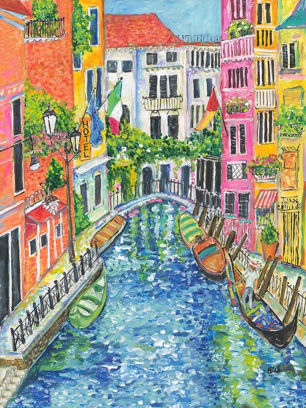 "Venice Canal" by Becca