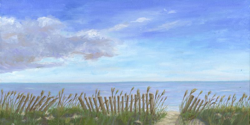 "Beach Path 2020" by Jeny McCullough