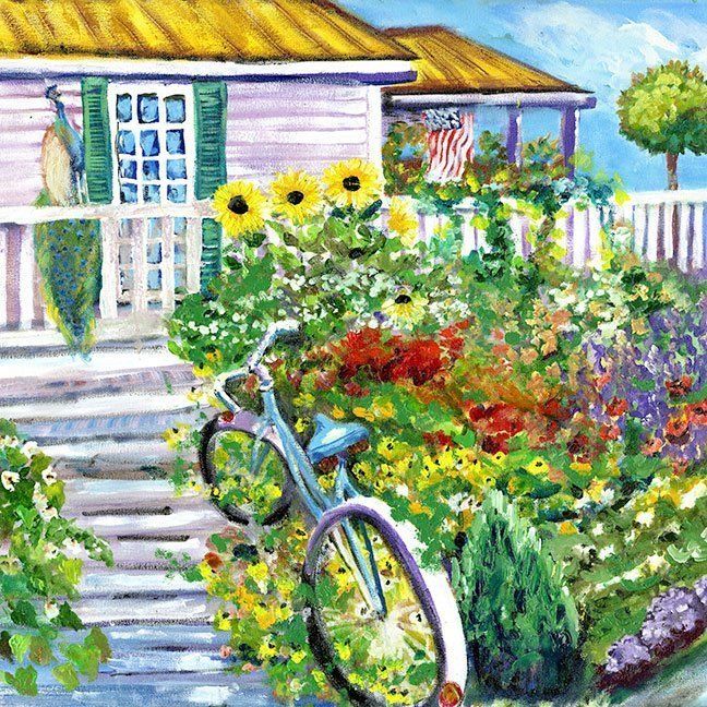 "Beach Cottage" by Madison Latimer