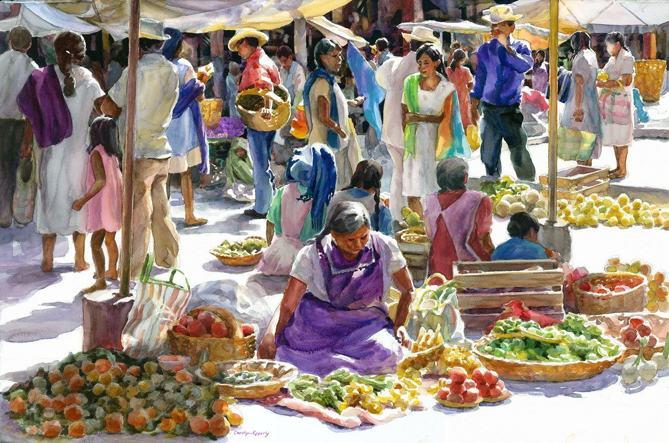 "Fruit Lady" by Carolyn Epperly