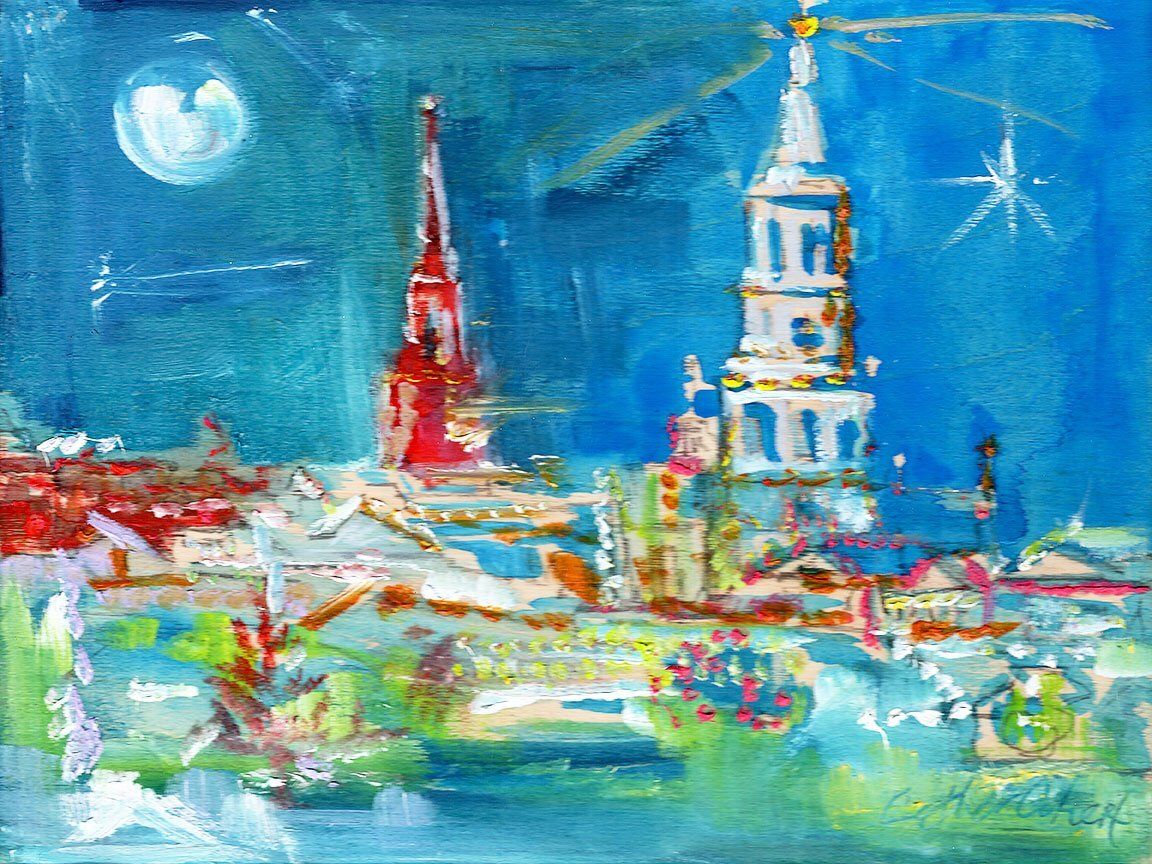 "Starry Charleston" by Danielle Cather-Cohen