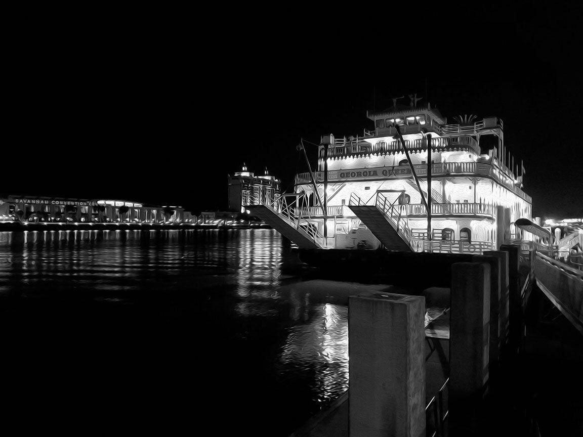 "Savannah Paddle Boat" by David Johnson