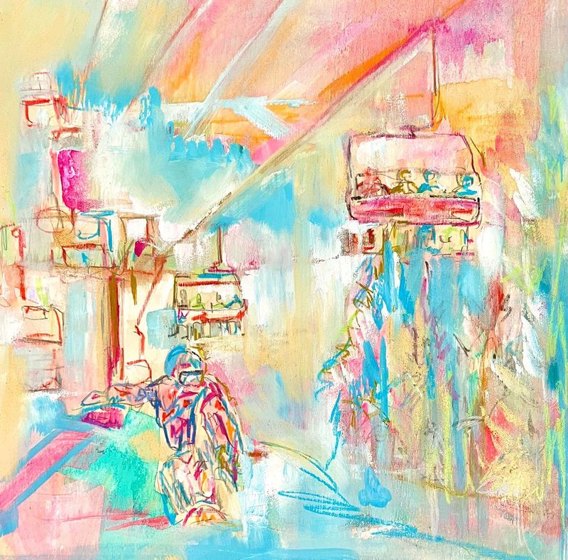 "Ski Life" by Danielle Cather-Cohen