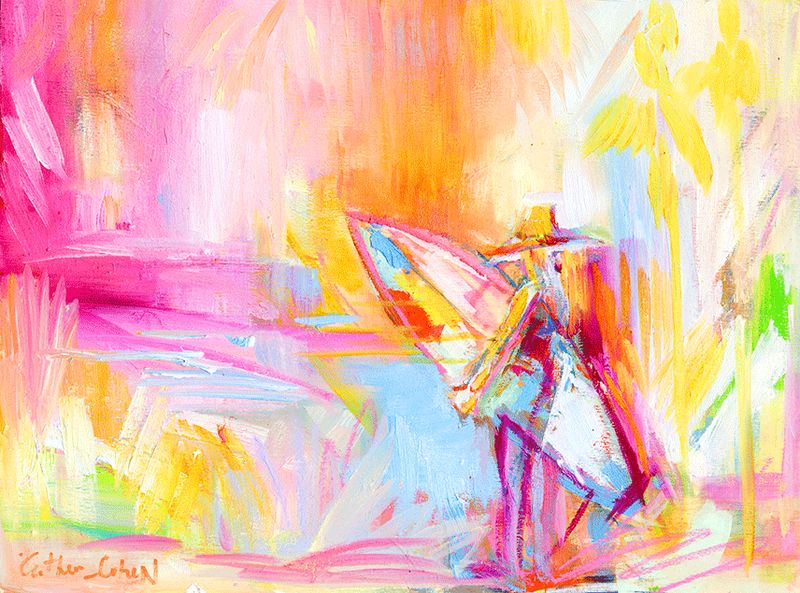 "Surfs Up 009" by Danielle Cather-Cohen