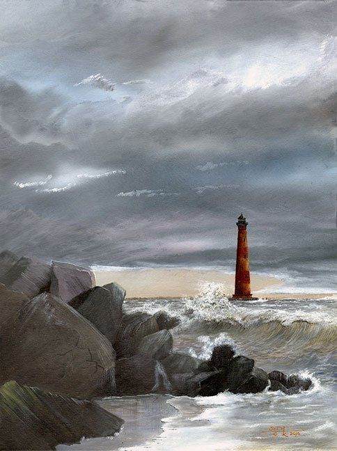 "Morris Island Lighthouse" by Seth Kimble