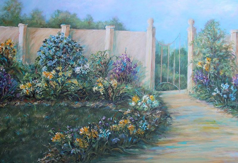 "In the Garden" by Norma Martin