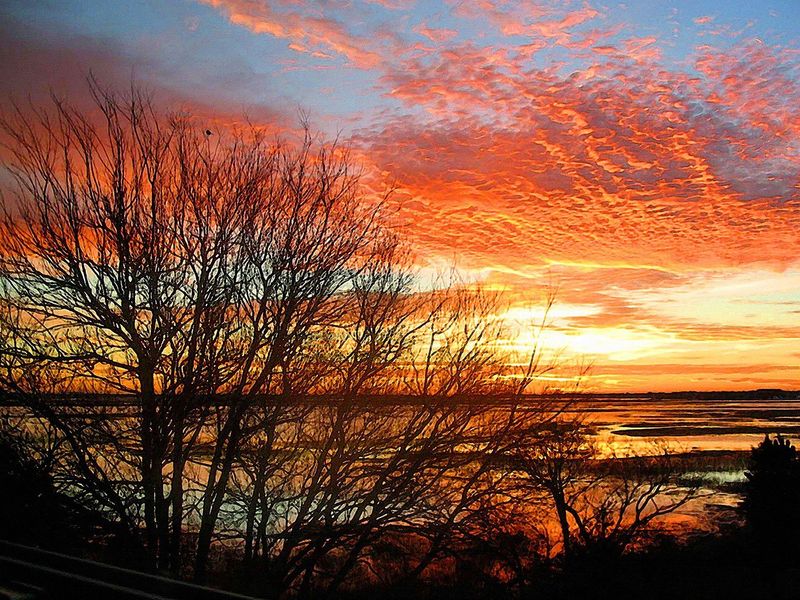 "Sunrise Over Sullivans" by Mary Anne Fox