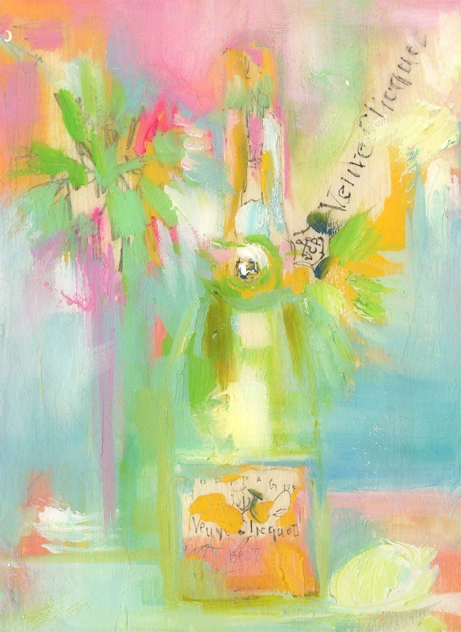 "Veuve Palms" by Danielle Cather-Cohen