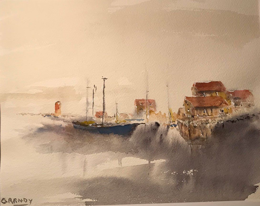 "Afternoon Mooring" by Andrew Mance