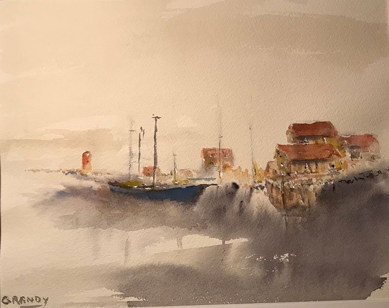 "Afternoon Mooring" by Andrew Mance