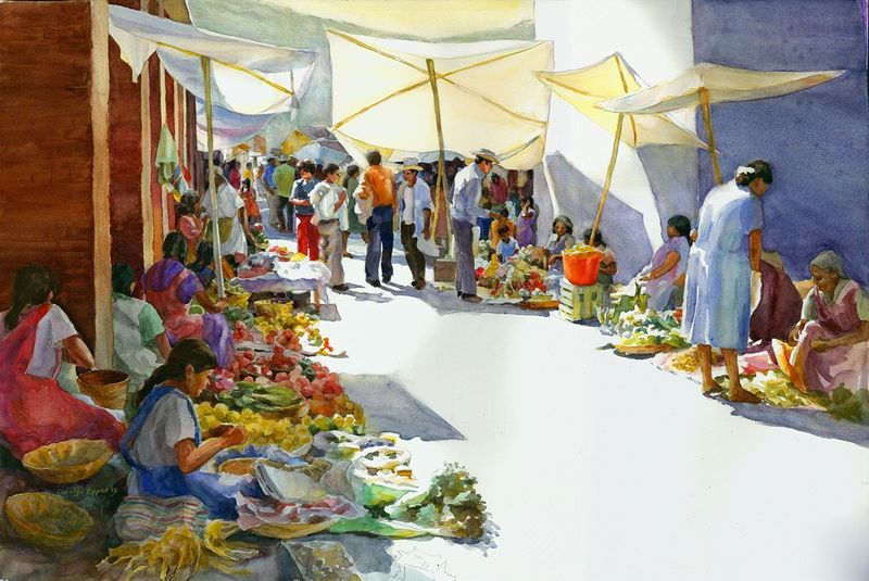 "Spanish Market" by Carolyn Epperly